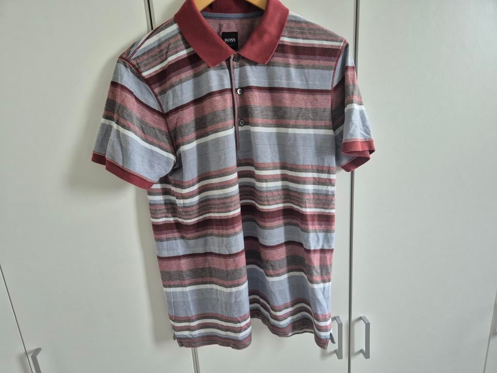 Hugo Boss M, Kleding | Heren, Polo's, Bruin, Maat 48/50 (M), Ophalen of Verzenden, Hugo Boss