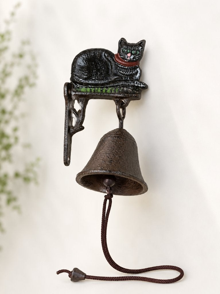 DEURBEL / POES / GIETIJZER / €9,95