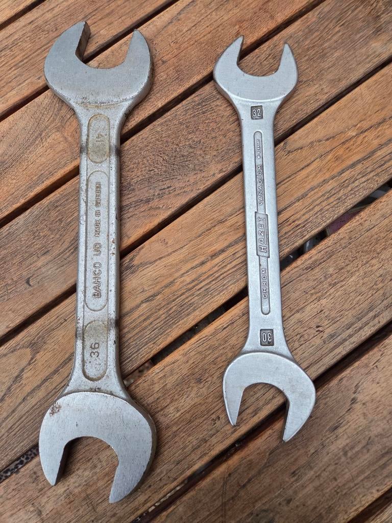 Steeksleutels. Bahco 36-41 en Hazet 30-32., Ophalen of Verzenden