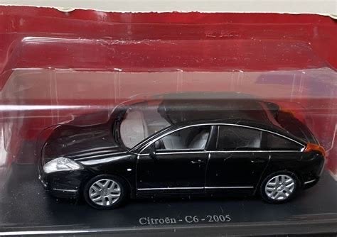 Citroen C6 2005 zwart Passion Citroen 1:43, Ophalen of Verzenden, Nieuw, Auto, Overige merken