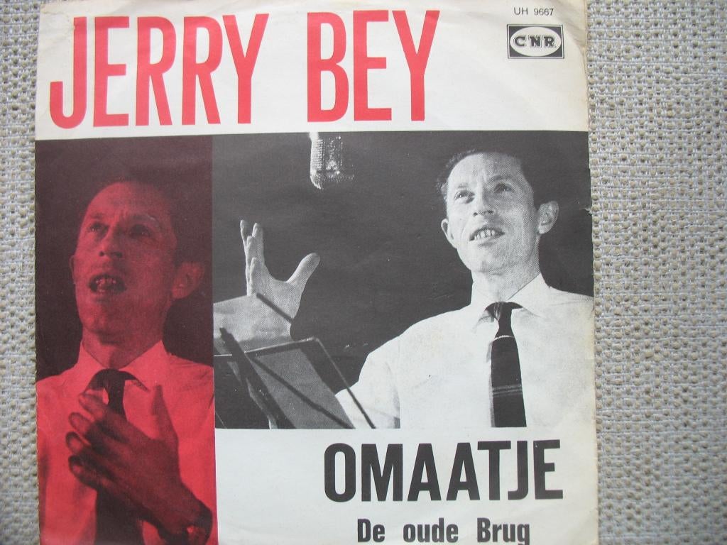 Jerry Bey - Omaatje, Gebruikt, 7 inch, Single, Ophalen of Verzenden