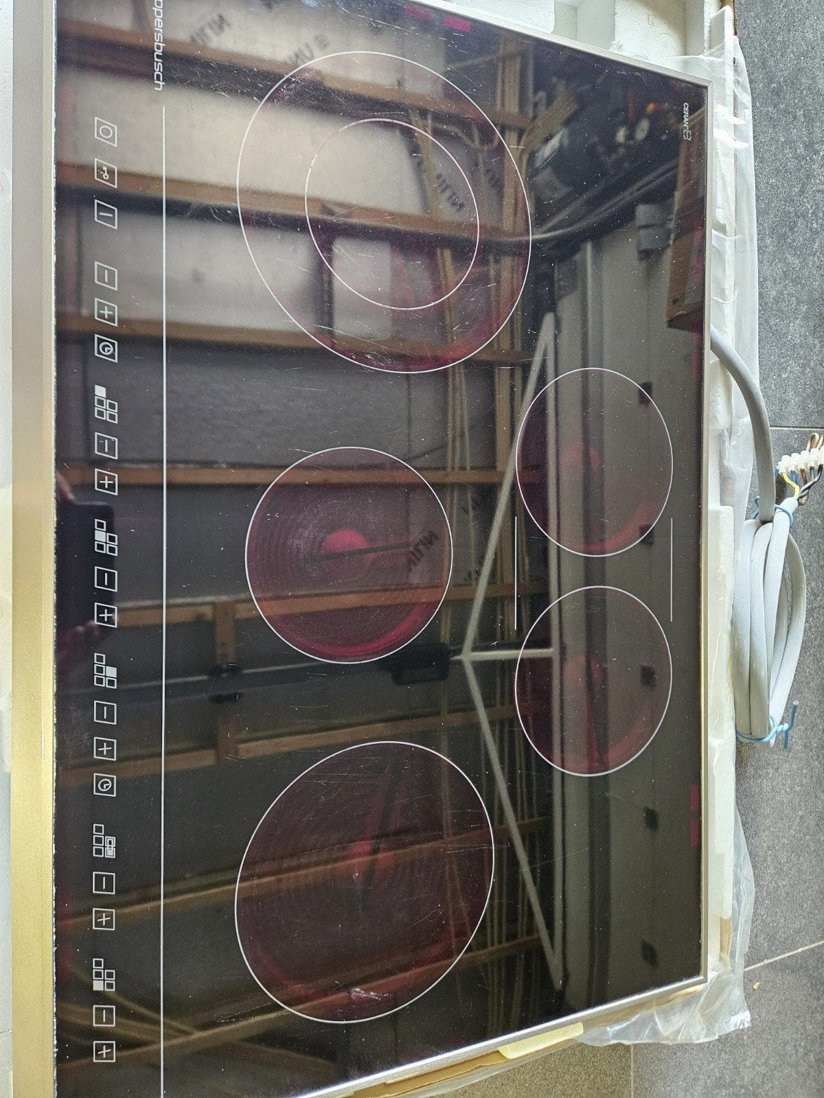 Küppersbusch kookplaat, Ophalen of Verzenden, Inbouw, Keramisch, 4 kookzones