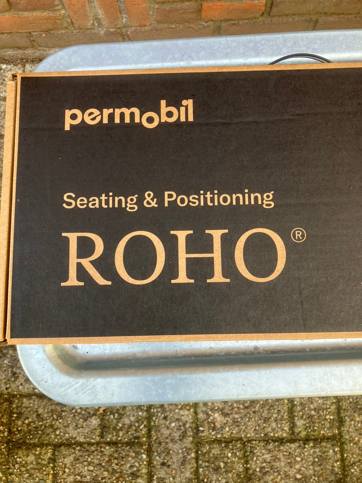 ROHO rolstoel luchtkussen nieuw, Ophalen of Verzenden, Inklapbaar, Zo goed als nieuw, Duwrolstoel