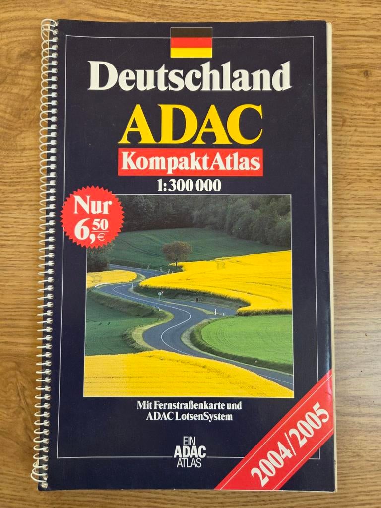 Deutschland adac kompakt atlas, Gelezen, Overige atlassen, Ophalen of Verzenden, 1800 tot 2000