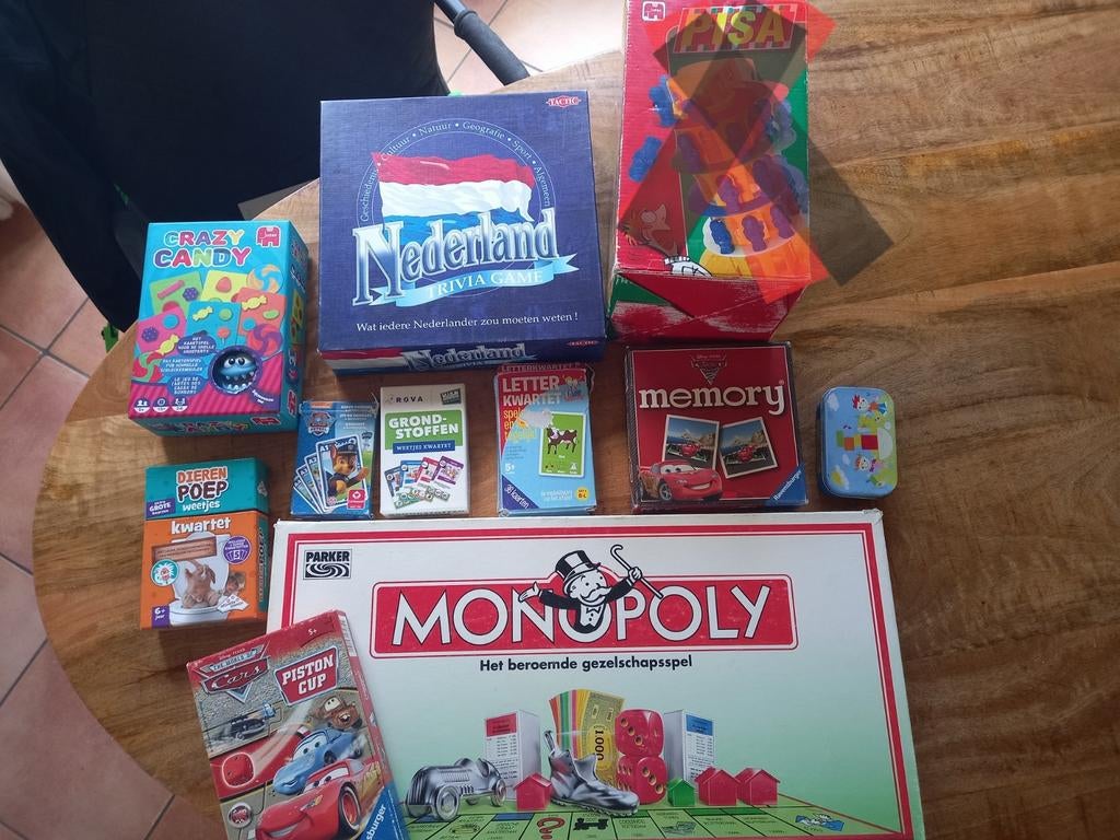 Spelletjes, Ophalen, Gebruikt