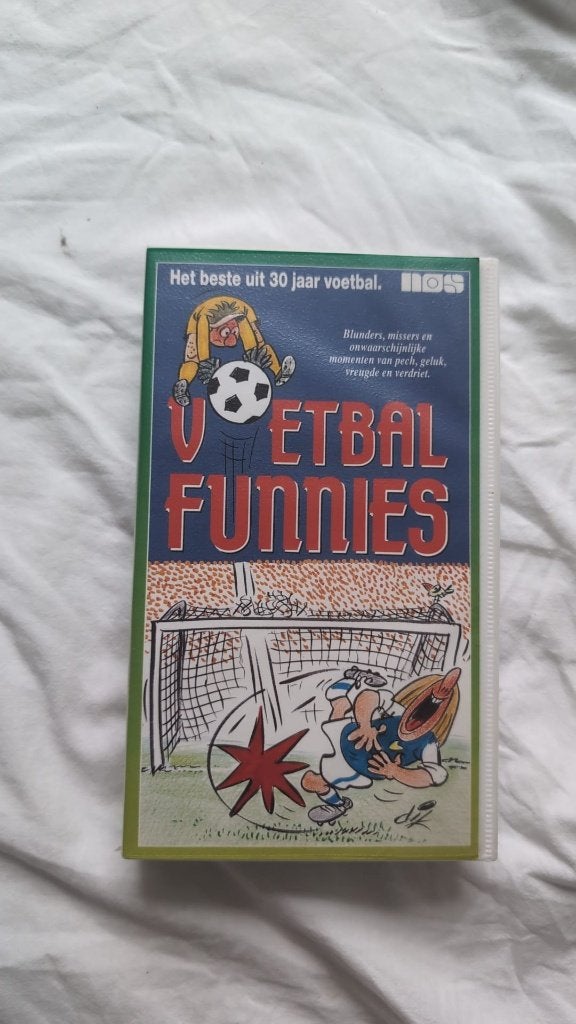 Voetbal Funnies VHS - Het beste uit 30 jaar voetbal, Gebruikt, Alle leeftijden, Komedie, VHS