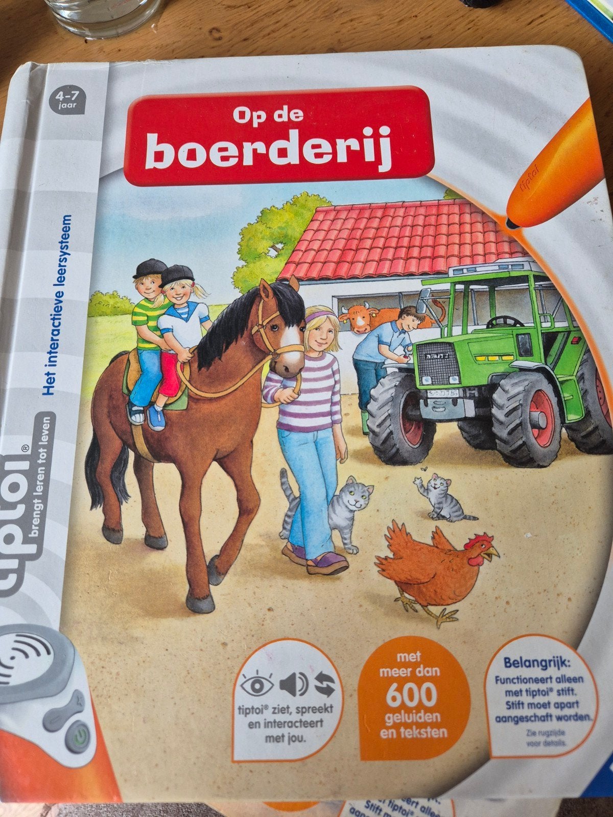 Op de boerderij, Boeken, Ophalen