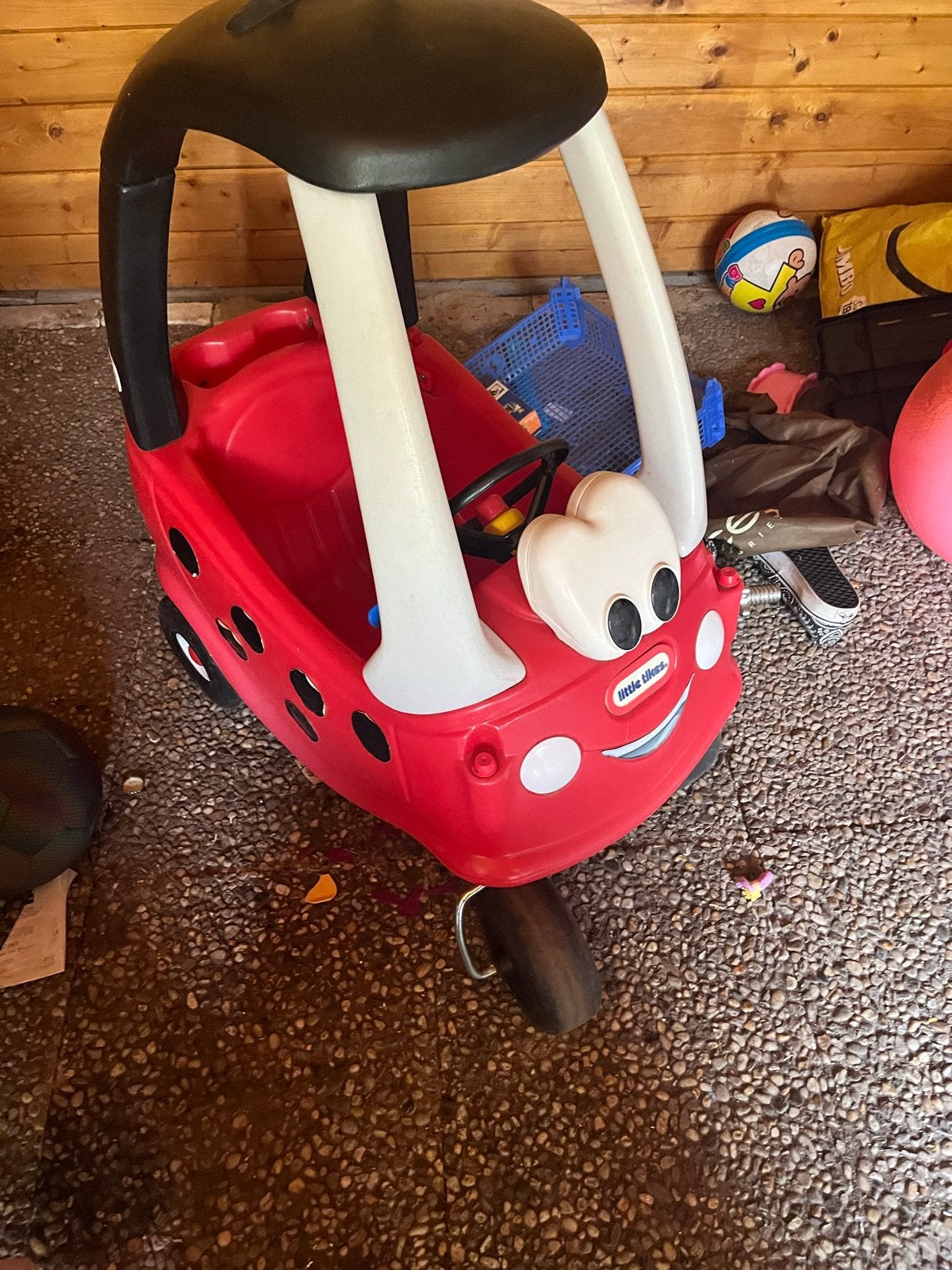 Little Tikes Loopauto Lieveheersbeestje, Ophalen, Gebruikt, Loopvoertuig