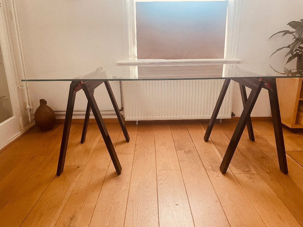 Gae Aulenti Bureautafel voor Zanotta 1970-1979, Ophalen, 50 – 75, Design, Modern,, 50 tot 100 cm