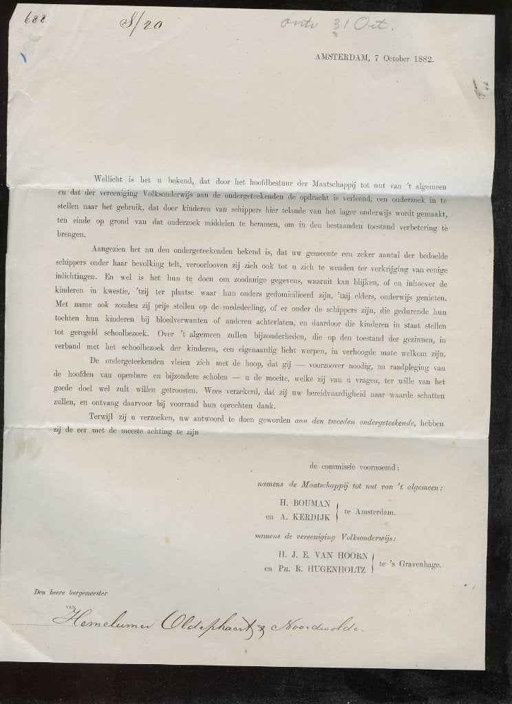 1882 Hemelumer Oldephaert & Noordwolde (VK-172), Ophalen of Verzenden, Gebruikt