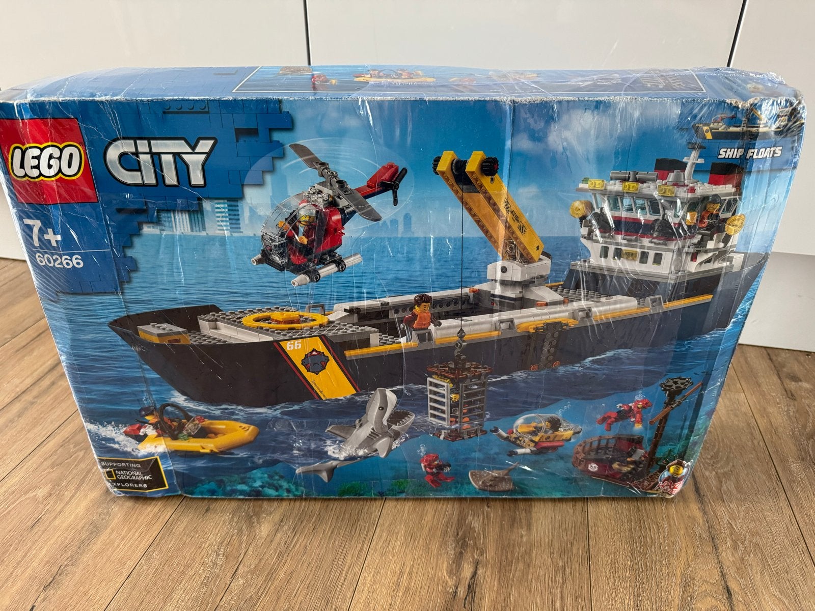 Lego City 60266 Oceaan Onderzoeksschip - Compleet, City, Lego, Ophalen of Verzenden, Zo goed als nieuw