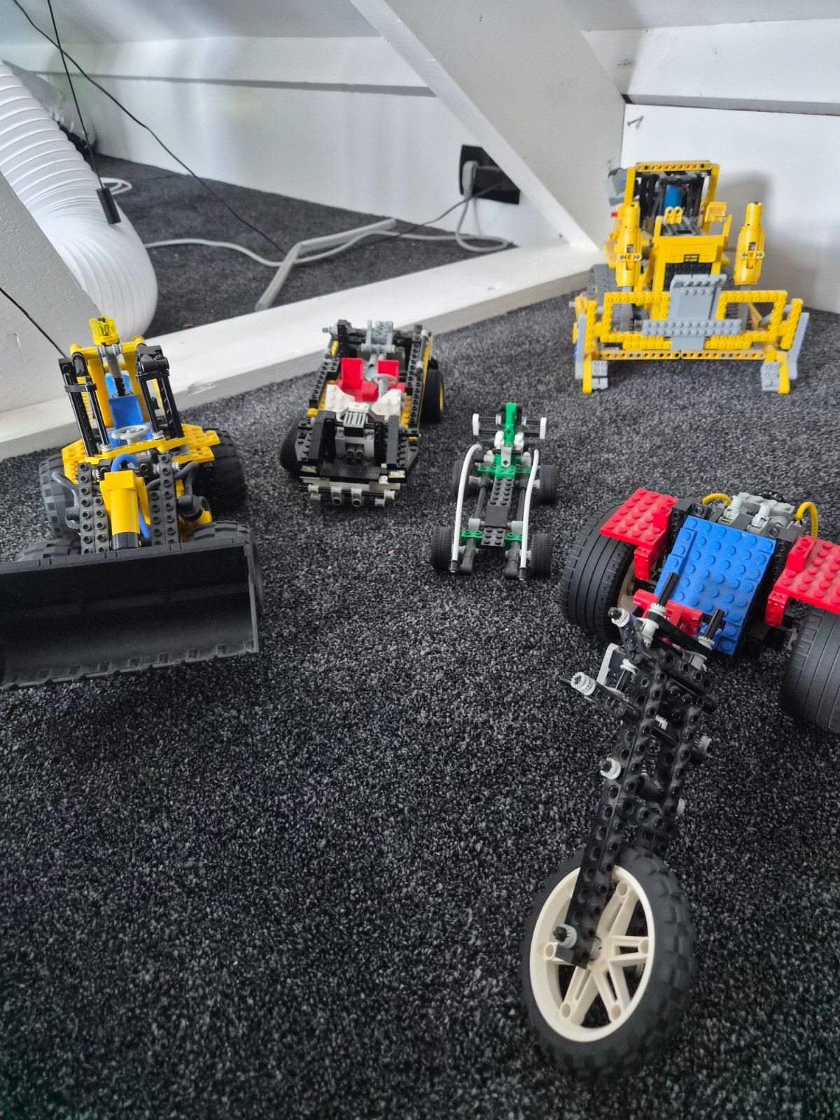 Grote collectie LEGO Technic sets en losse onderdelen, Kinderen en Baby's, Speelgoed | Duplo en Lego, Ophalen, Gebruikt, Inclusief extra onderdelen