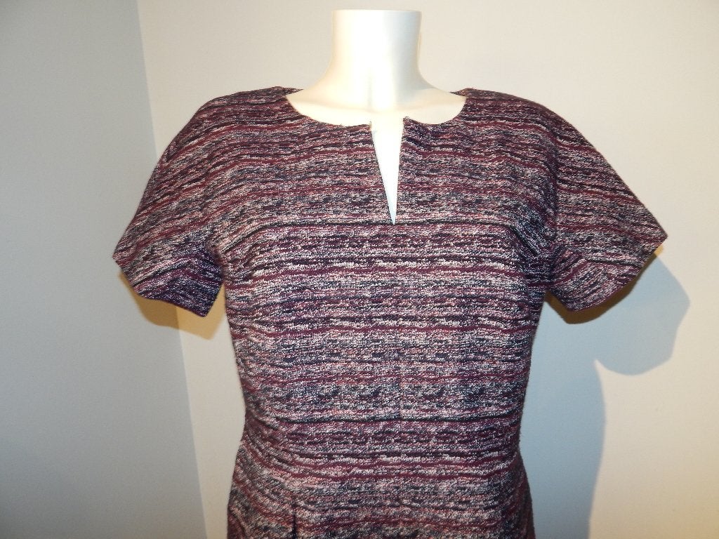 Natan edition 5 beeldschone jurk gemelleerd kleuren mt 42, Kleding | Dames, Maat 42/44 (L), Zo goed als nieuw, Knielengte, Natan