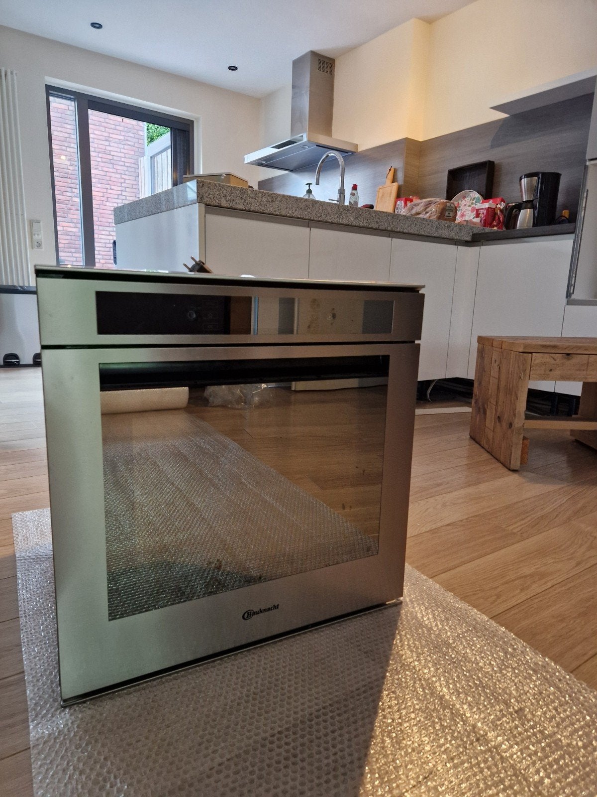 Bauknecht Inbouw heteluchtoven met toebehoren, Ophalen, Bauknecht, Gebruikt, Inbouw