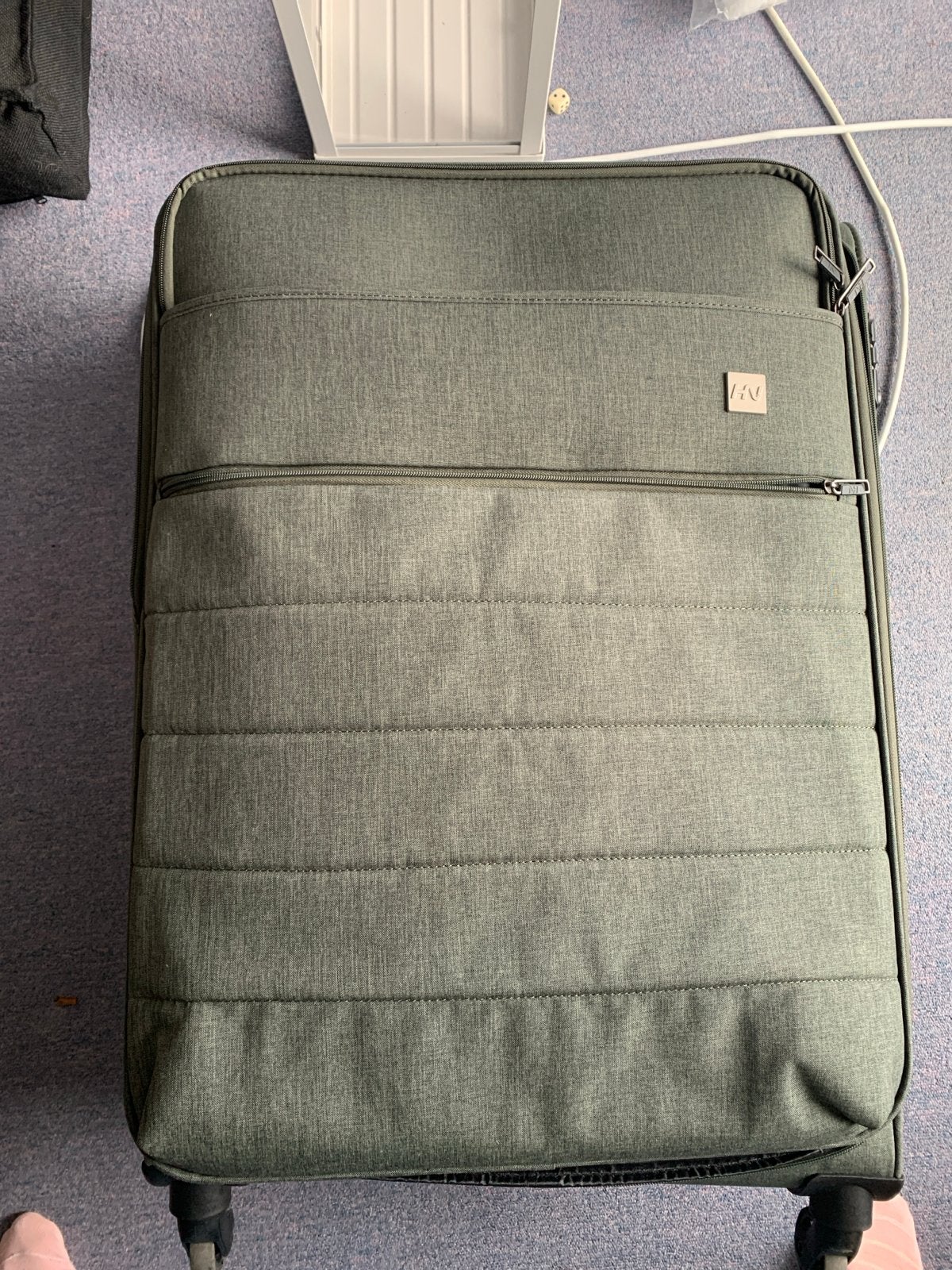 Human natureGrote reiskoffer met handgreep, Ophalen, 30 cm of meer, Gebruikt, 60 tot 80 cm