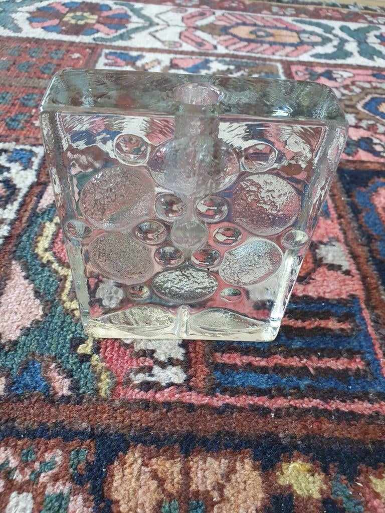 Blokvaas van Walther glas., Antiek en Kunst, Ophalen of Verzenden