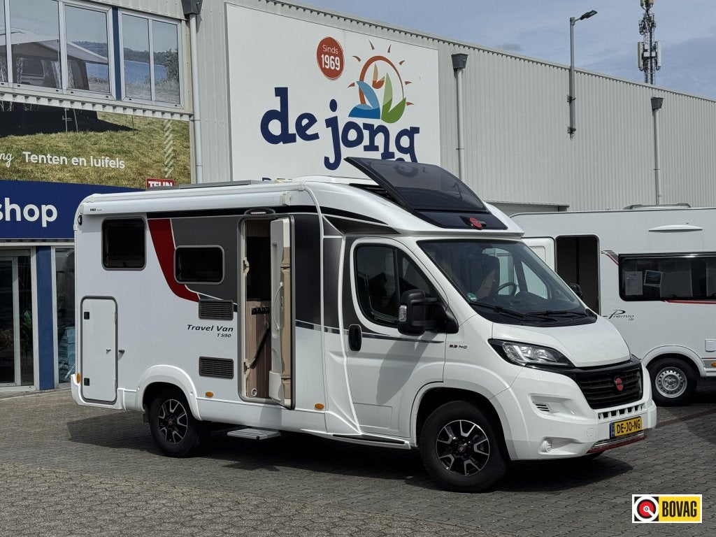Bürstner Travel Van T 590, Caravans en Kamperen, Ringverwarming, Fiat, Tot en met 2, Bedrijf