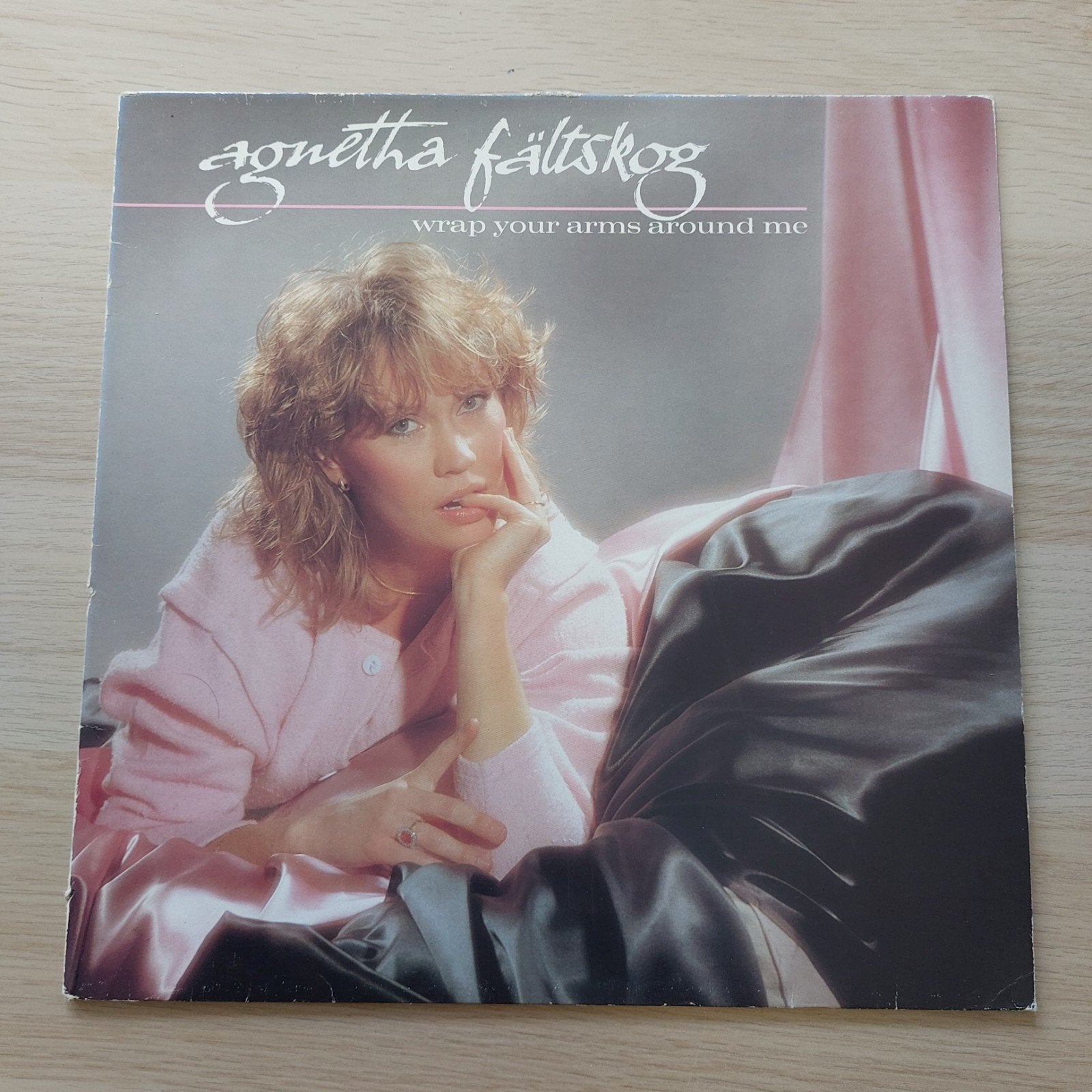 Agnetha Fältskog ABBA - Wrap Your Arms Around Me - LP (1983), LP, Ophalen of Verzenden, Zo goed als nieuw, Beschermende buitenhoes