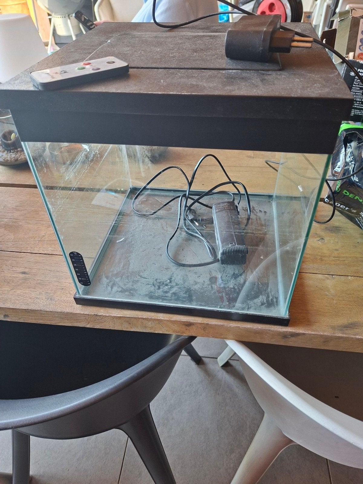 Aquarium merk superfish, Dieren en Toebehoren, Vissen | Aquaria en Toebehoren, Ophalen, Gebruikt, Leeg aquarium, Superfish