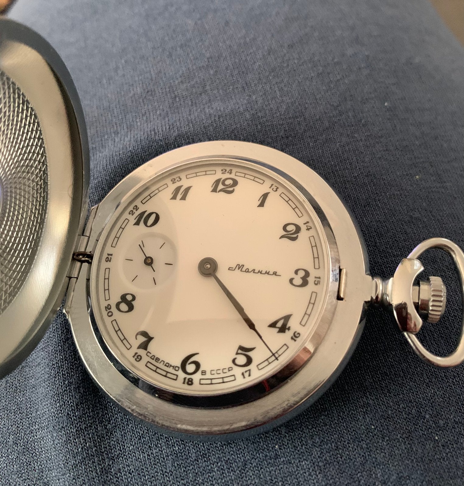 Zakhorloge Molnija, Ophalen of Verzenden, Staal, Overige merken