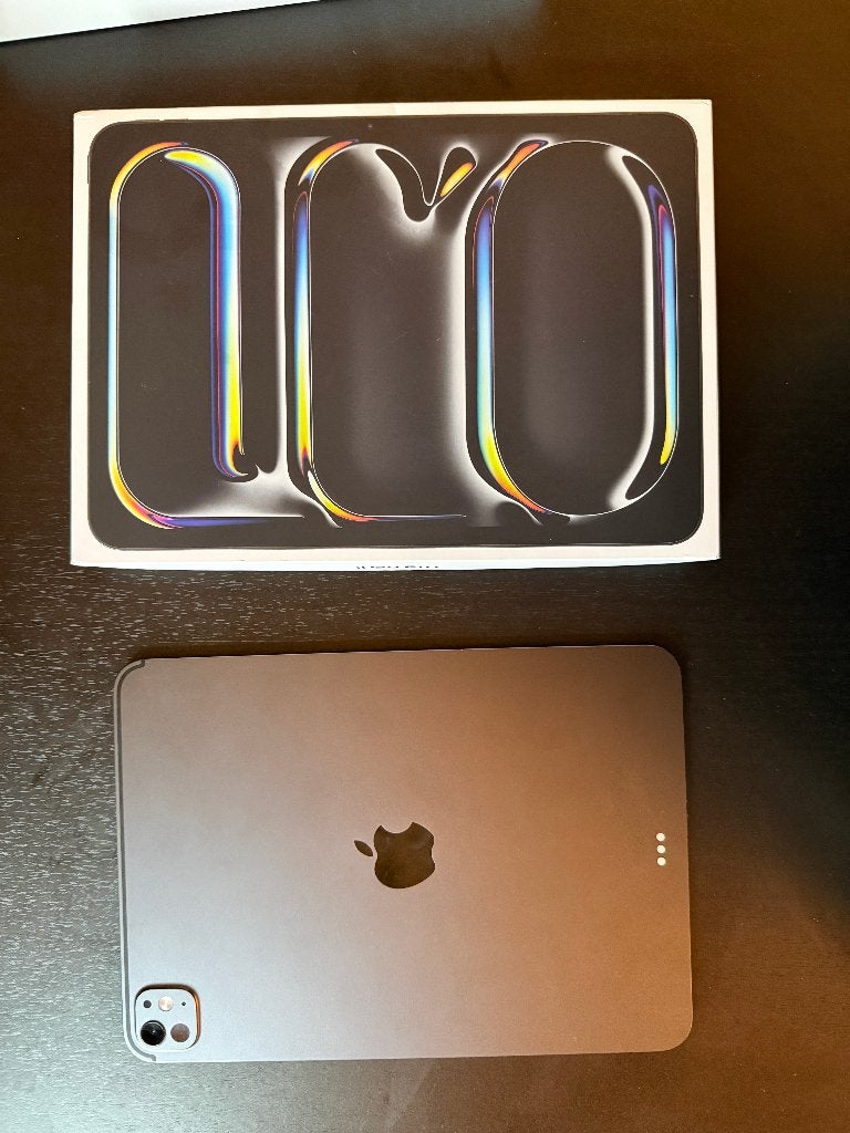 Foto 4 van iPad Pro 11" M5 256GB Wi-Fi Space Black 13Mnd garantie + bon