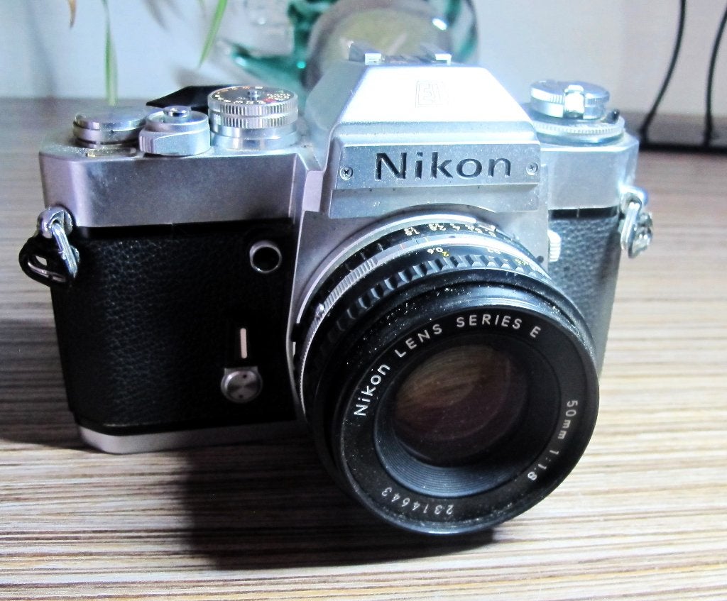 TE KOOP: NIKON EL2 MET LENS, Ophalen of Verzenden, Gebruikt, Spiegelreflex, Nikon