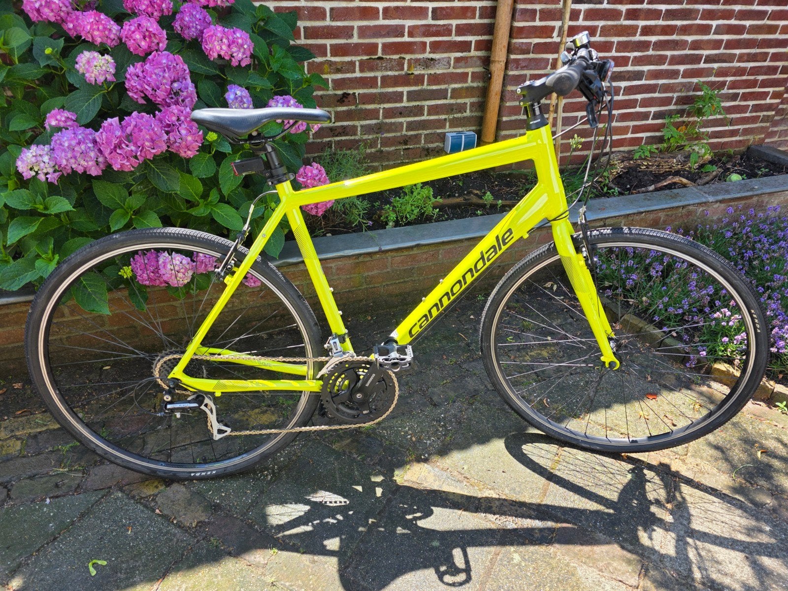 cannondale Quick hybride/ fitness fiets, Overige merken, 28 inch, Velgrem, Ophalen of Verzenden