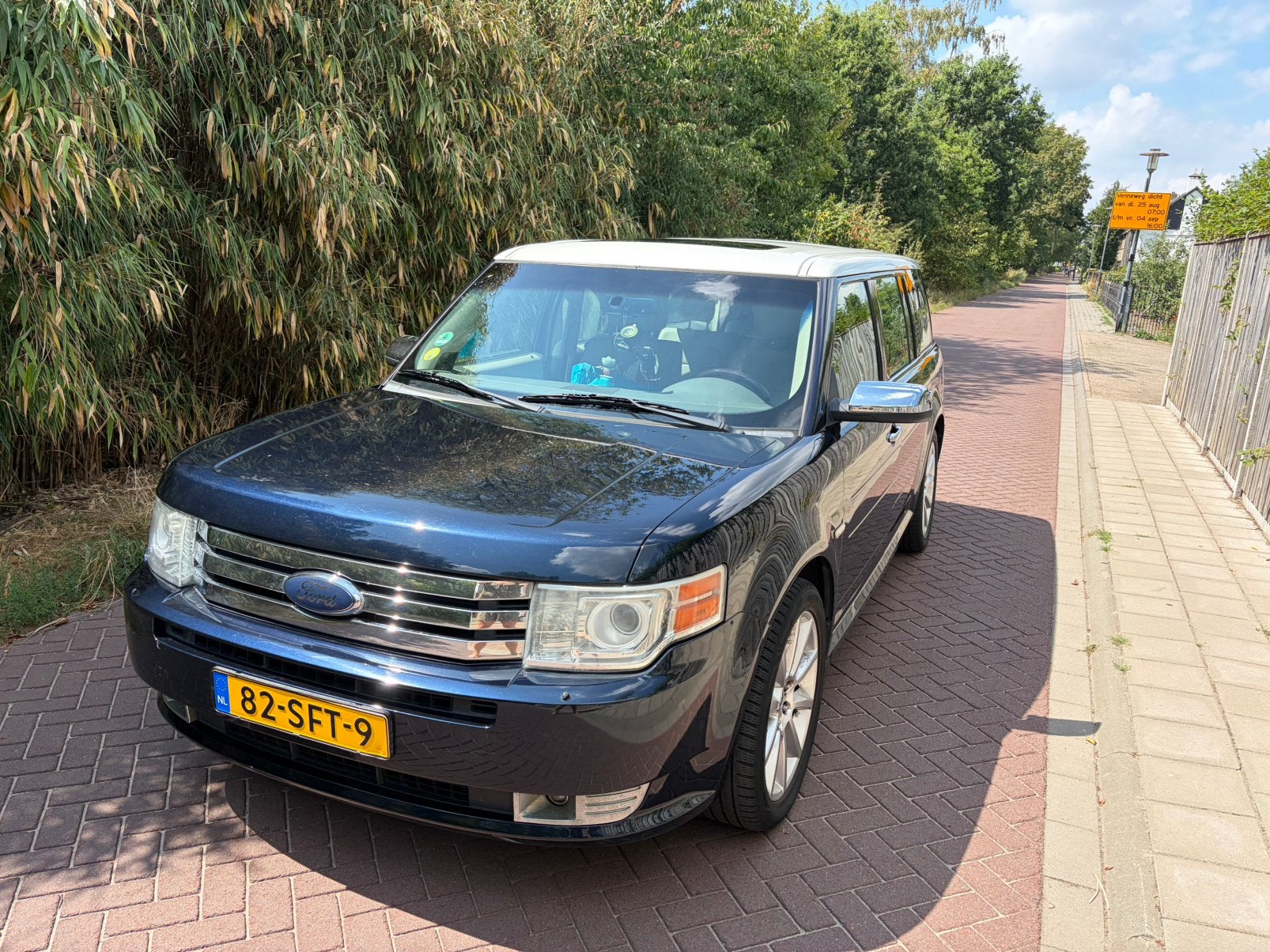 Ford Flex Limited, 7 persoons, Auto's, Ford, 3500 cc, Blauw, 7 stoelen, 2156 kg