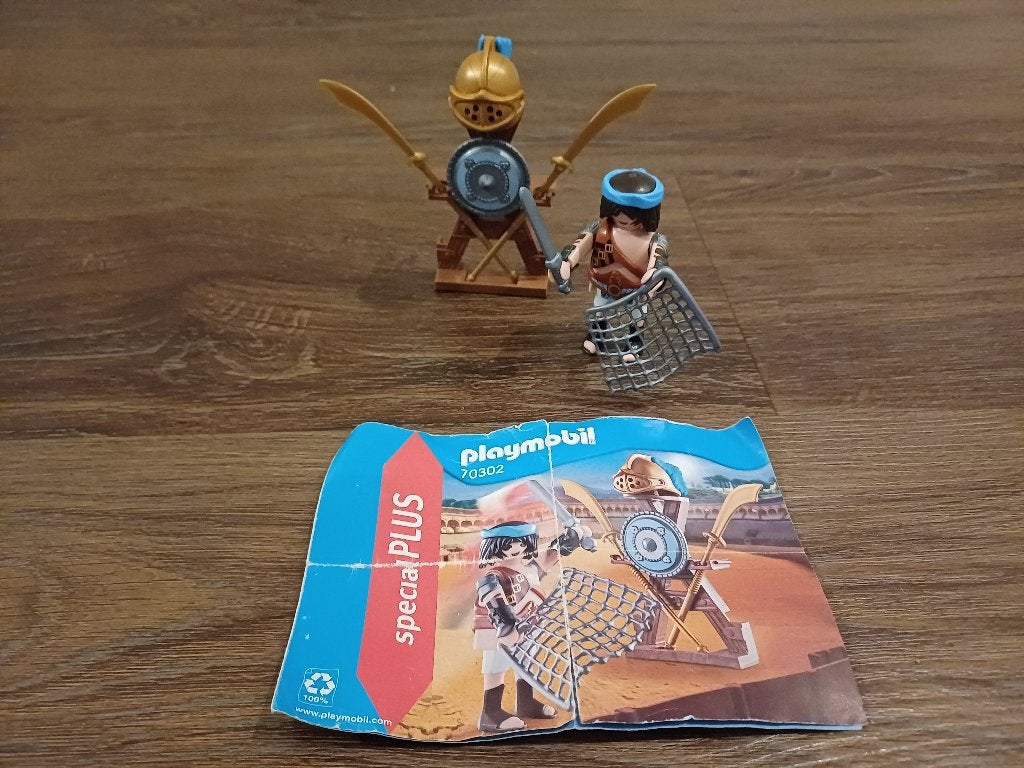 PLAYMOBIL SpecialPlus Gladiator met wapens – 70302, Kinderen en Baby's, Complete set, Special plus, Ophalen of Verzenden, Zo goed als nieuw