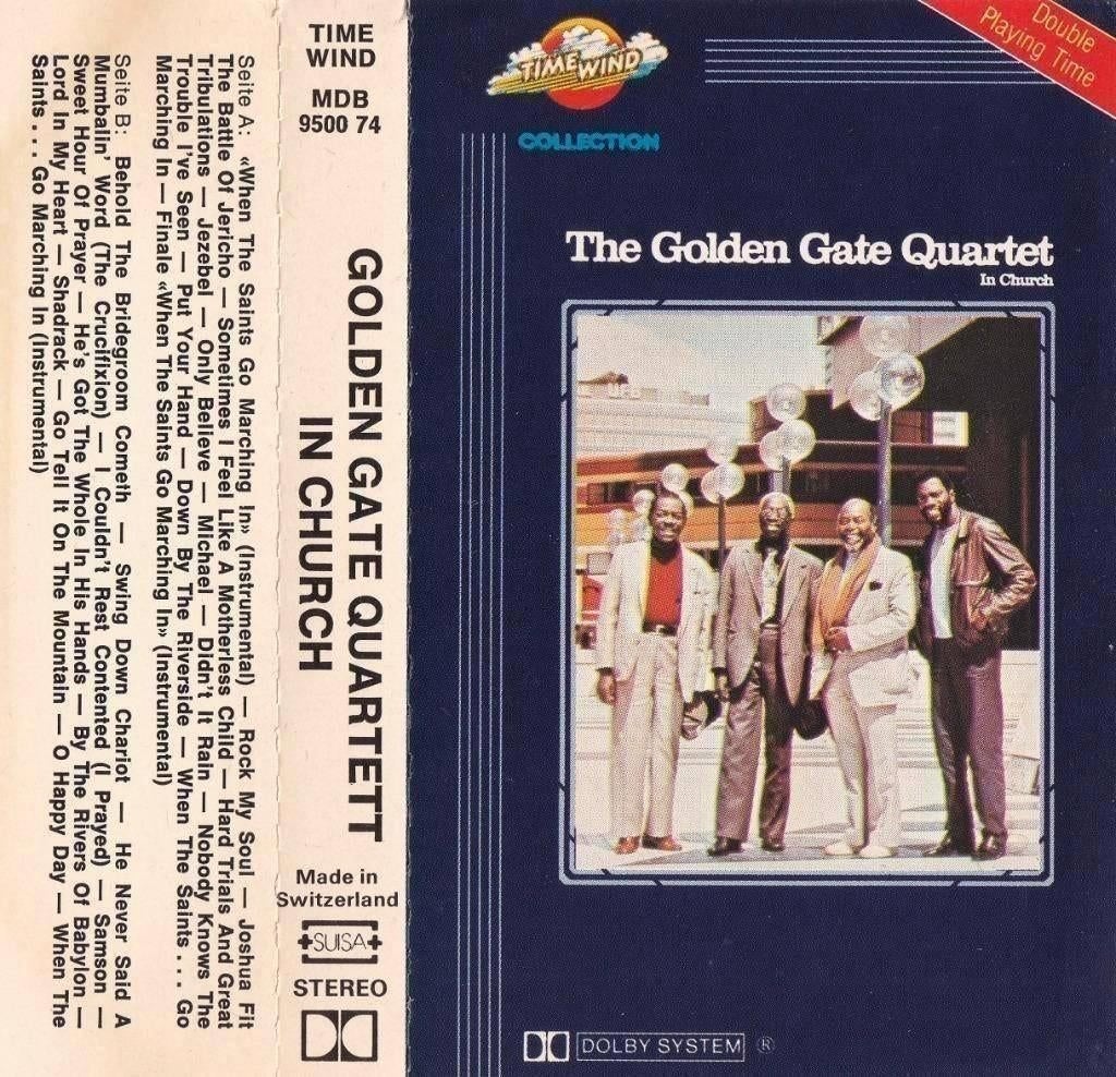Cassettebandje The Golden Gate Quartet – In Church, Verzenden, Gebruikt, 1 bandje