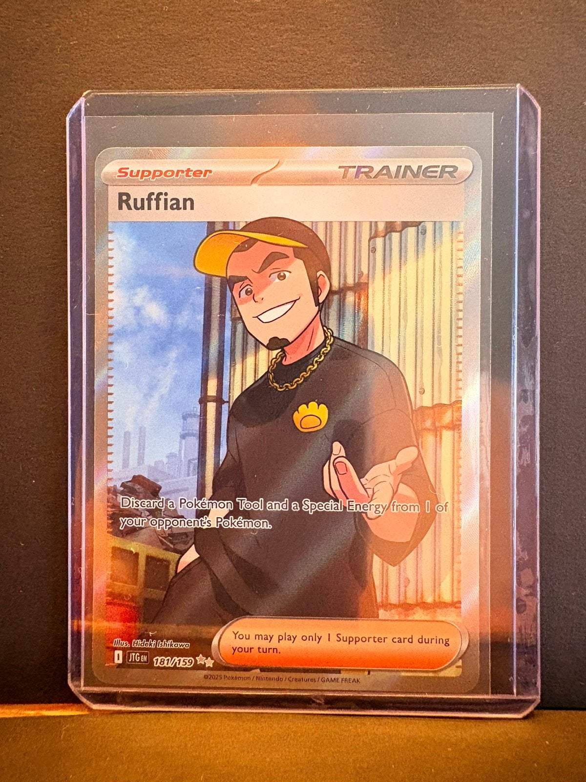 Ruffian 181/159 JTG, Ophalen of Verzenden, Nieuw, Losse kaart, Foil
