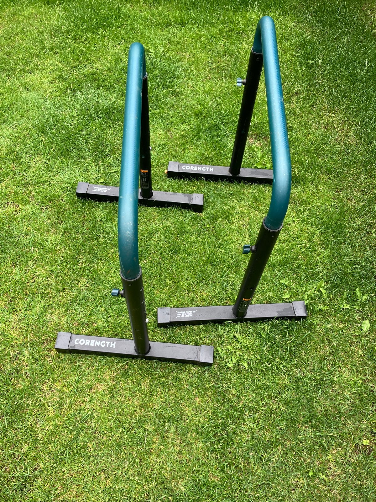 Corength Dip Bars / Parallettes - Verstelbaar, Ophalen of Verzenden, Gebruikt, Armen, Overige typen