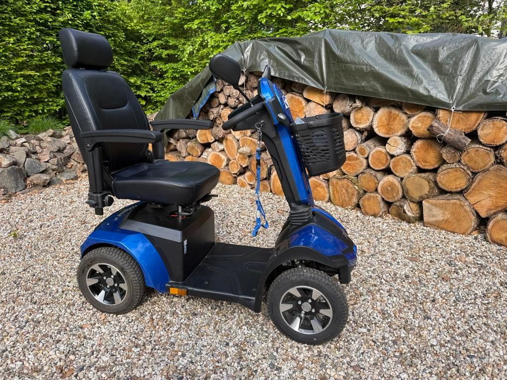 Scootmobiel Vermeiren Mercurius 4 LTD met slechts 15 km, Ophalen, Zo goed als nieuw, 16 km/u of meer, 15 km of minder
