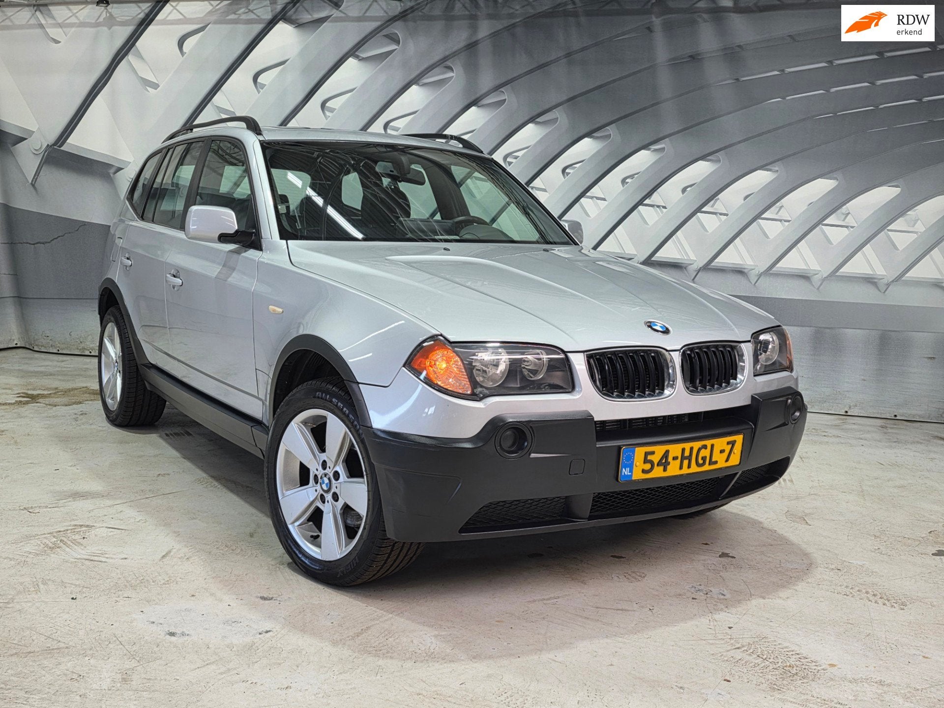 BMW X3 2.5i pano, leer, navi, Auto's, Dealer onderhouden, Zwart, Leder, Bedrijf