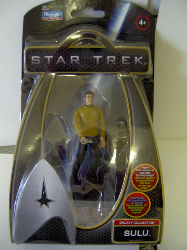 Star Trek 2009 Playmates Sulu figuurtje 9cm nieuw in doos., Ophalen of Verzenden, Nieuw, Film, Actiefiguur of Pop