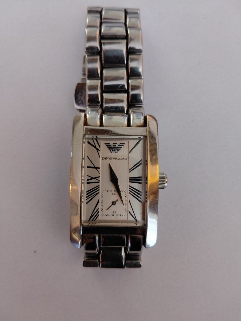 Armani herenhorloge, Overige merken, Overige materialen, Gebruikt, Polshorloge