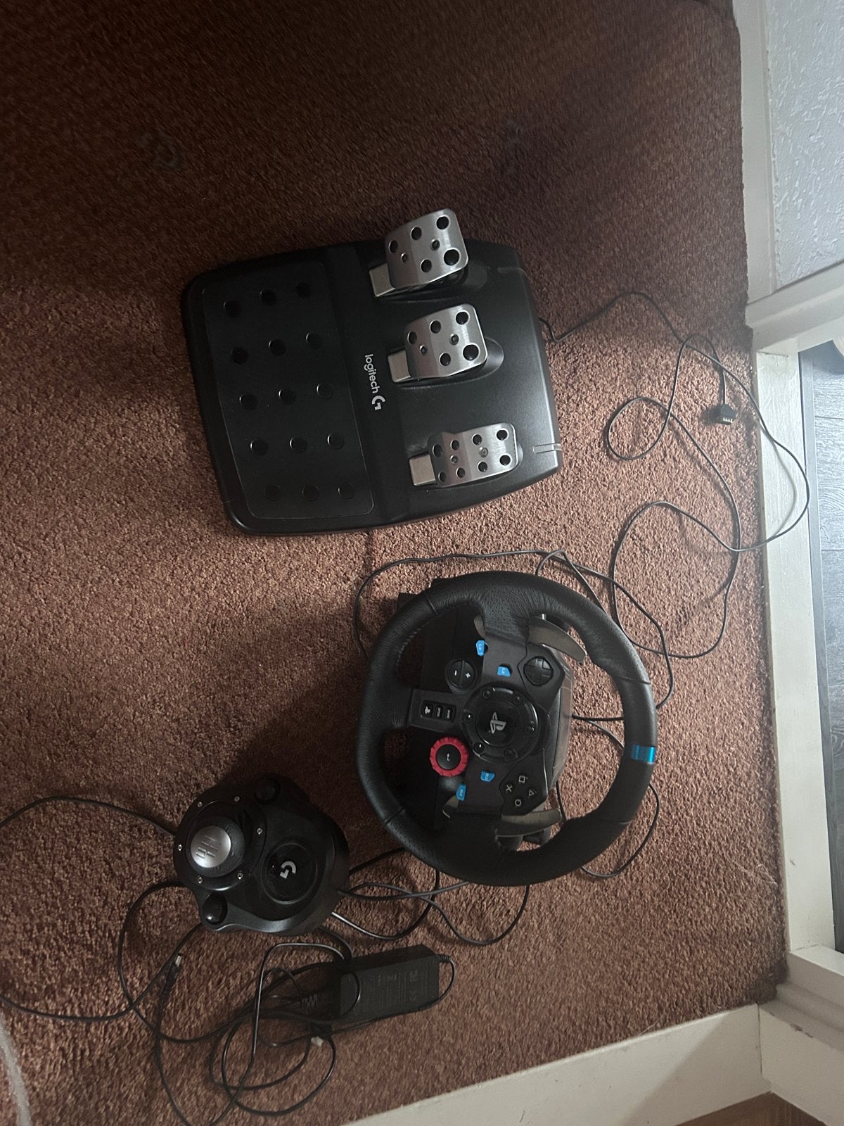 Logitech G29 racestuur met pedalen en shifter, Ophalen, Zo goed als nieuw, PlayStation 3