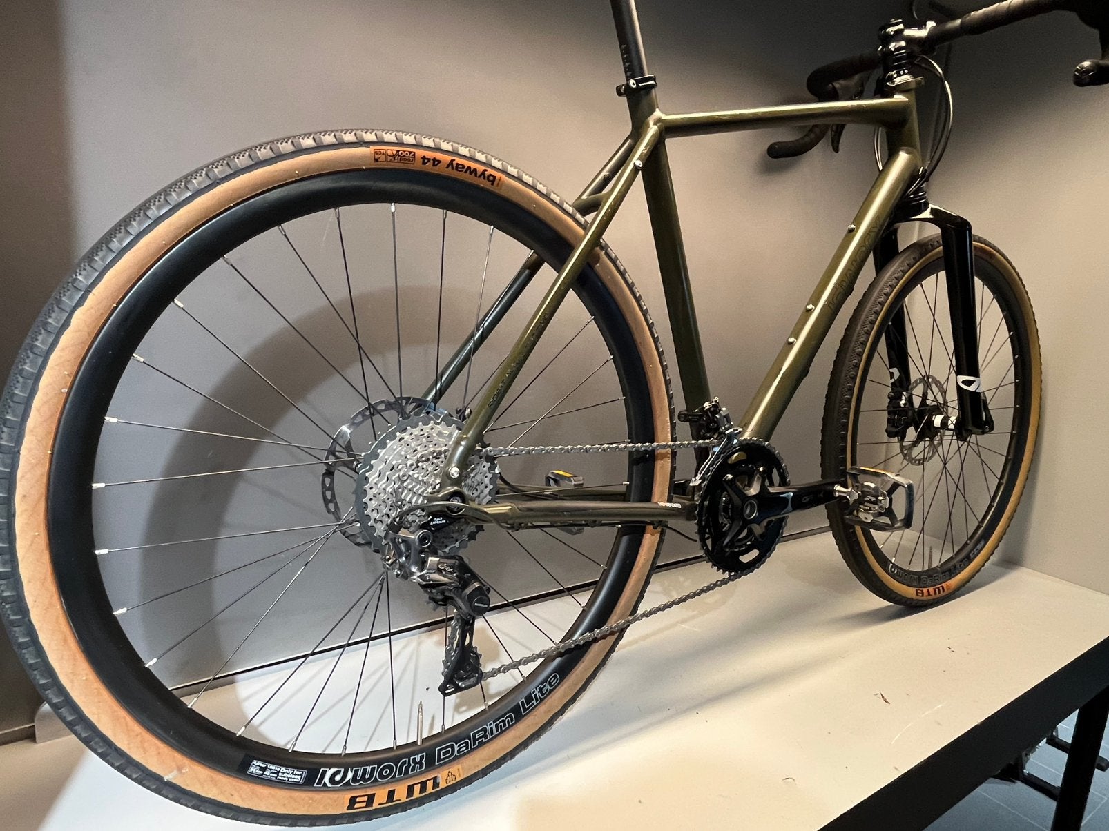 Gravelbike Idworx Grandone maat 56/L GRX 2x11 carbon wielen, Fietsen en Brommers, Fietsen | Heren | Sportfietsen en Toerfietsen