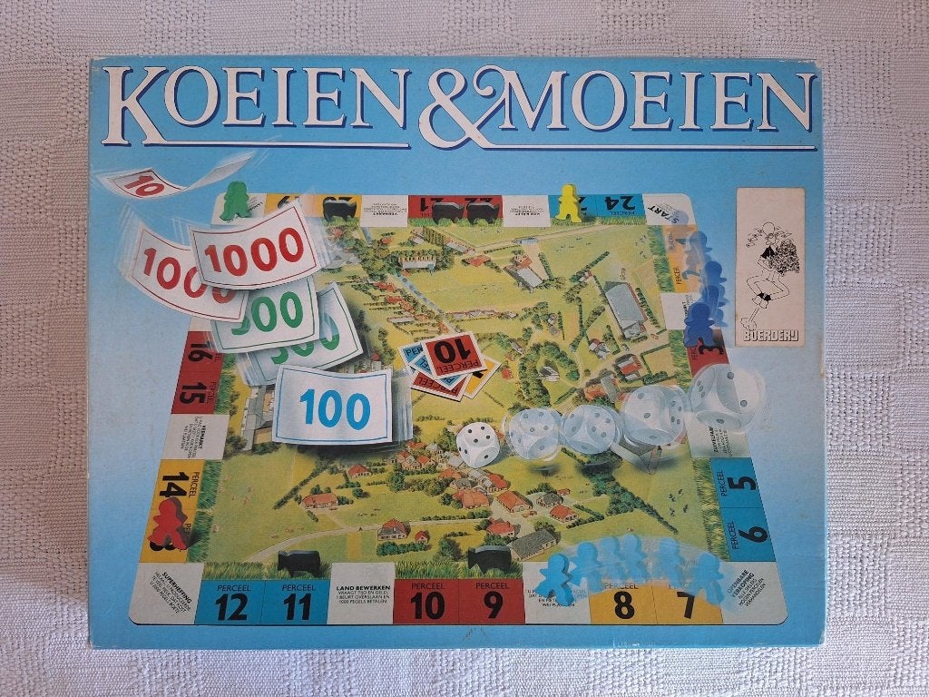 Koeien en Moeien, Een of twee spelers, Ophalen of Verzenden, Gebruikt