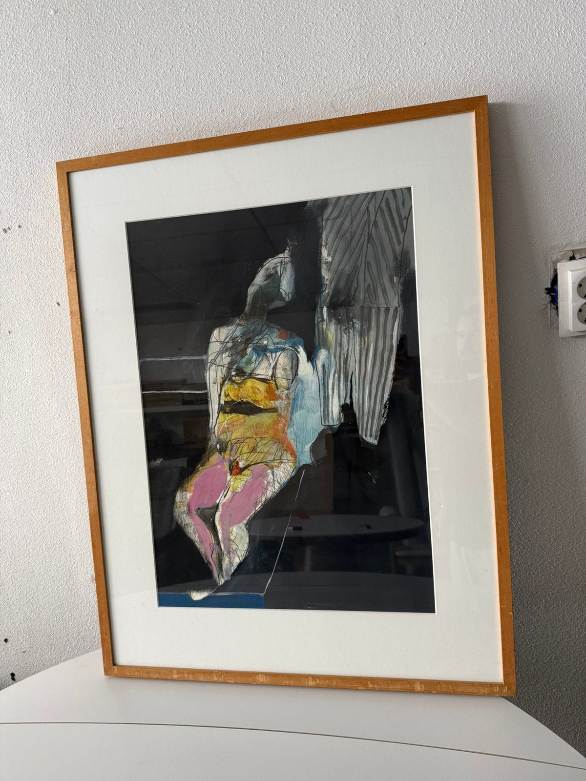 Origineel olieverfschilderij – Herman van der Hoff, Ophalen of Verzenden