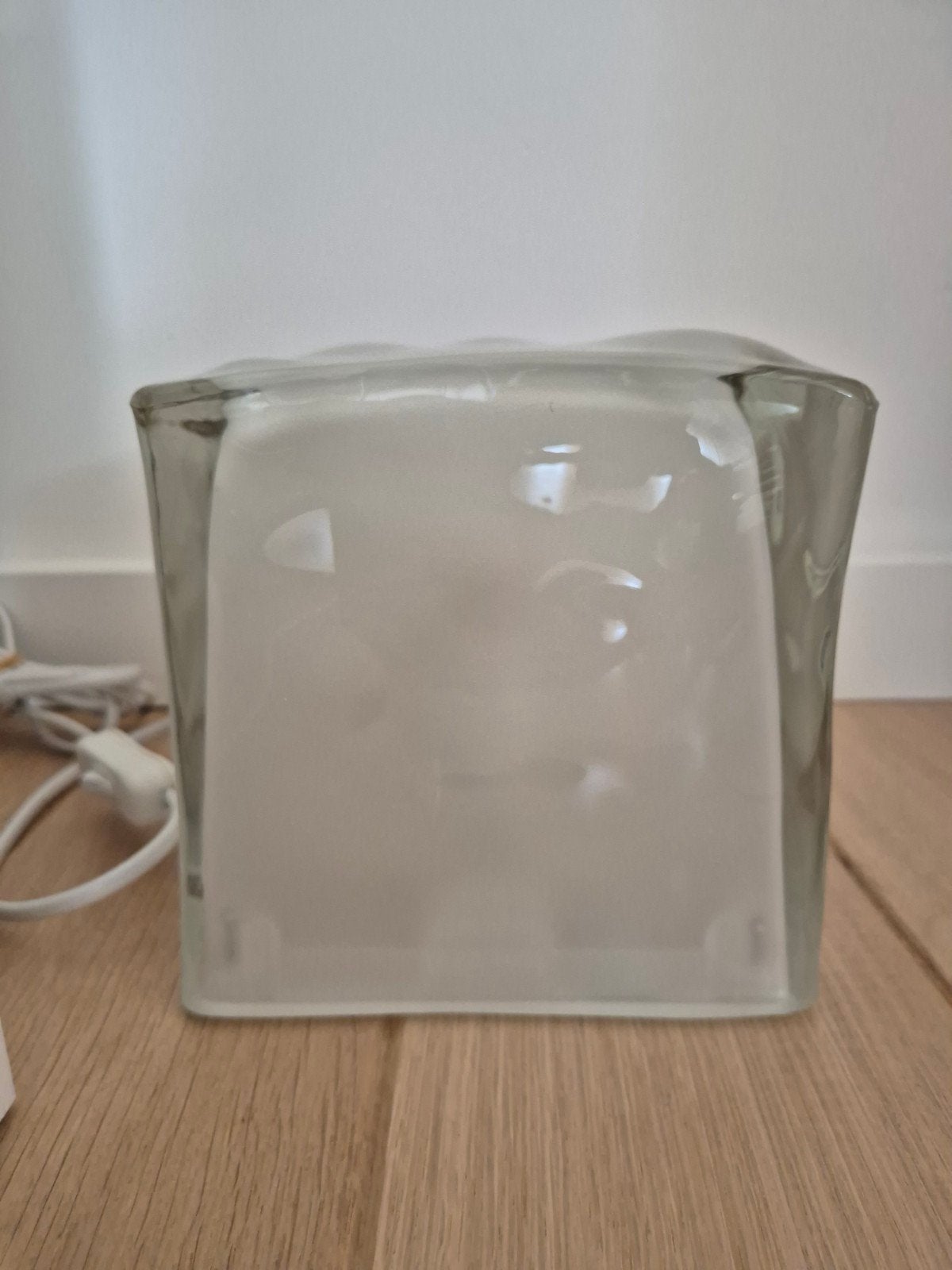 IKEA Iviken 'ice cube' lamp, E14 (klein), Wit, Ophalen of Verzenden, IKEA