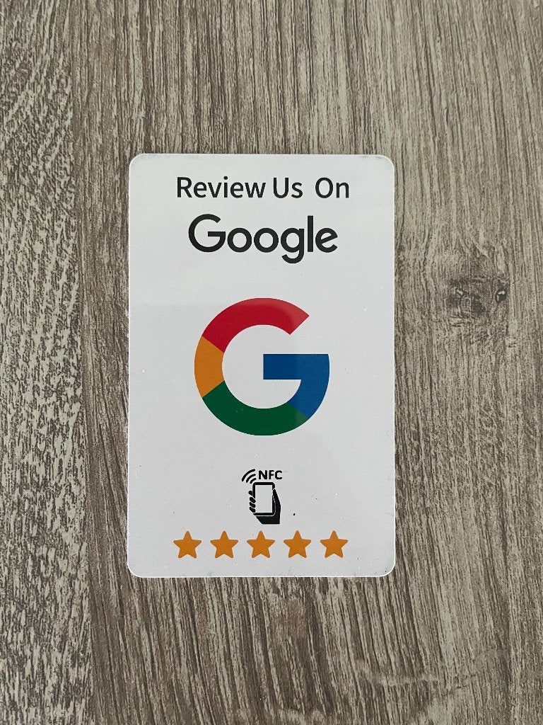 NFC review kaart (google review kaart), Ophalen of Verzenden, Nieuw, Mobiele scanner, Windows