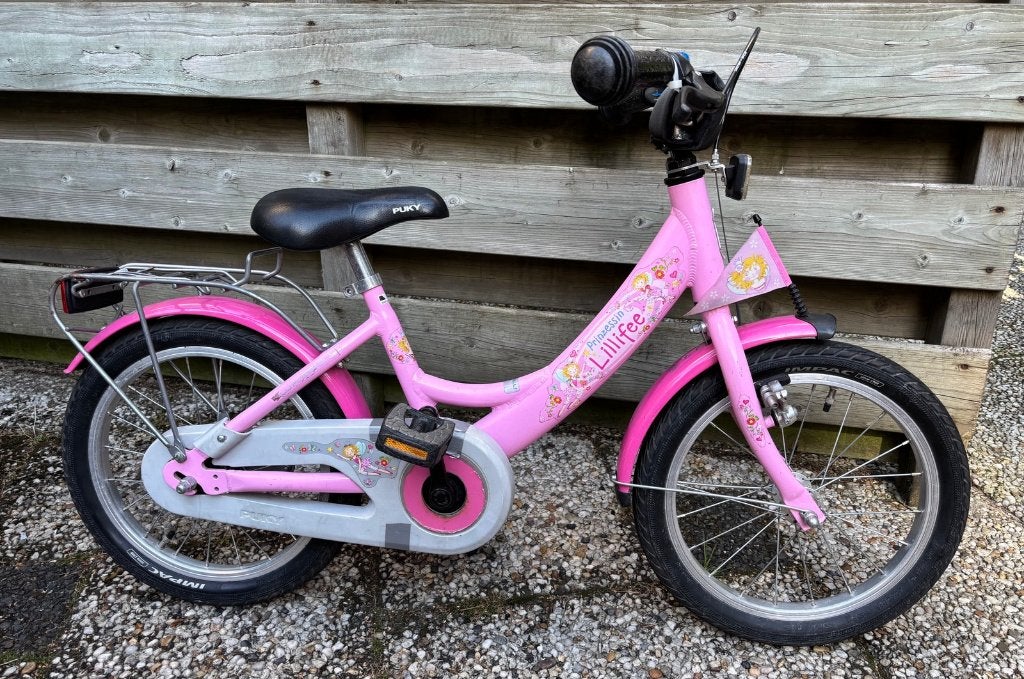 Puky 16 inch kinderfiets, Ophalen, Terugtraprem, Puky, 16 tot 20 inch