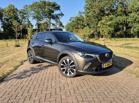 Mazda CX-3 2.0 GT-M LINE Navi|Head-up|Parkeersensoren|Camera, Voorwielaandrijving, 1998 cc, Bruin, Leder