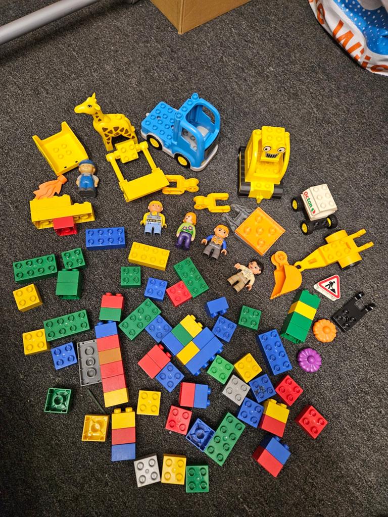 Duplo  met voertuigen, Ophalen of Verzenden, Zo goed als nieuw, Duplo