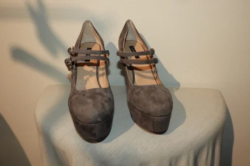 Patrizia Pepe pumps plateau voorkant bandjes bedel Nieuw39, Pumps, Verzenden, Nieuw, Patrizia Pepe