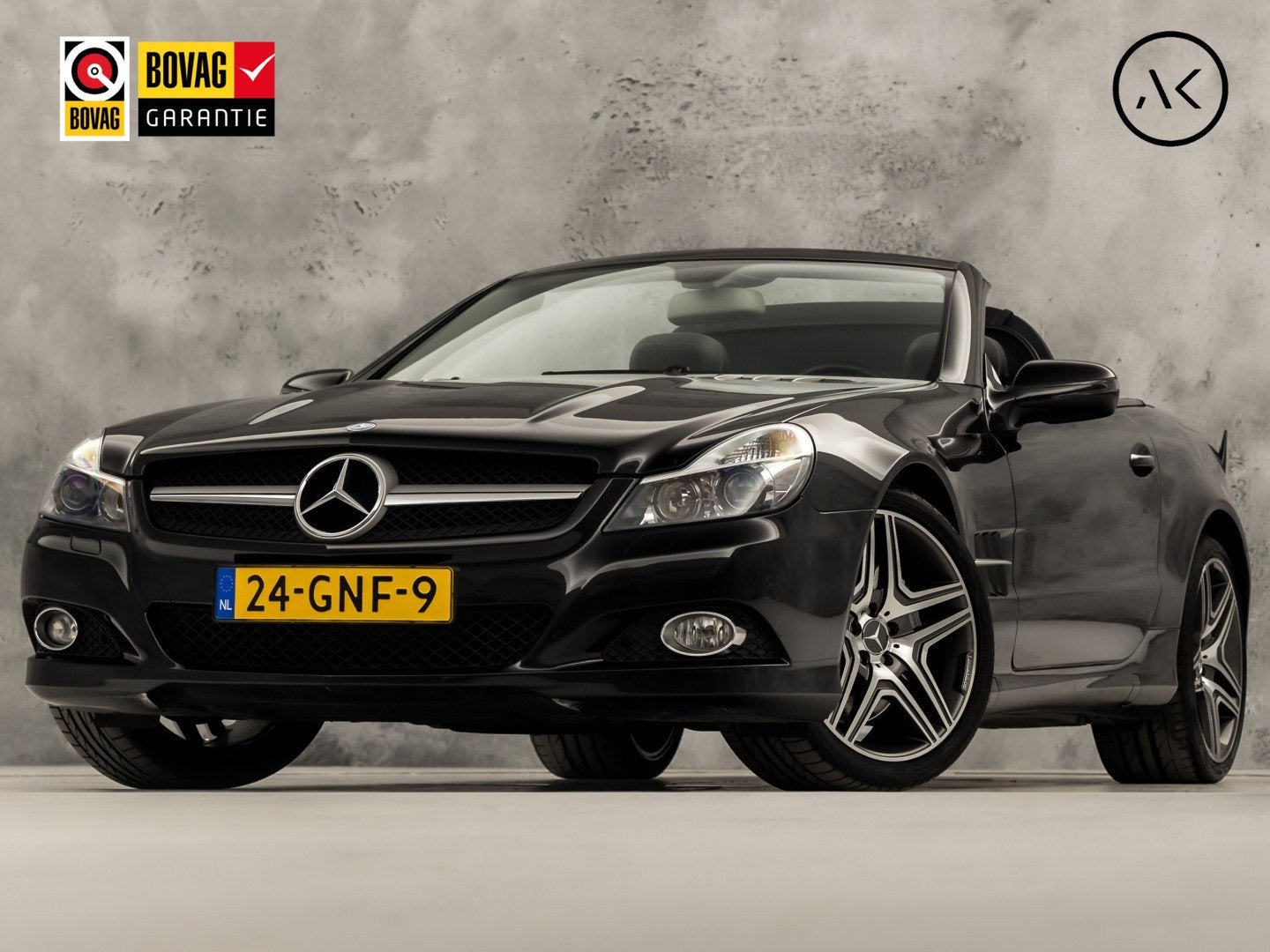Mercedes-Benz SL-Klasse 280 AMG Sport 232Pk Automaat (NAVIGA, Auto's, Automaat, 12 maanden, Gebruikt, Zwart