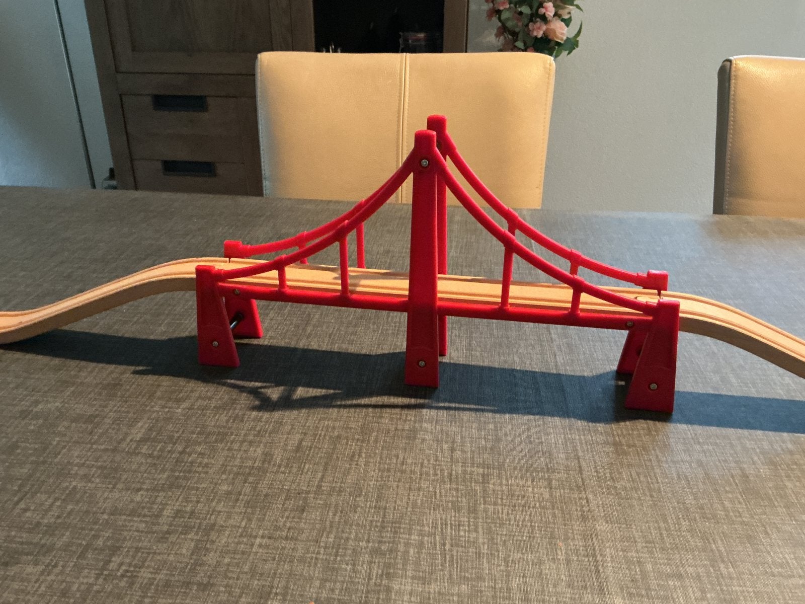 Brio hangbrug met oprijbanen, Ophalen of Verzenden, Zo goed als nieuw
