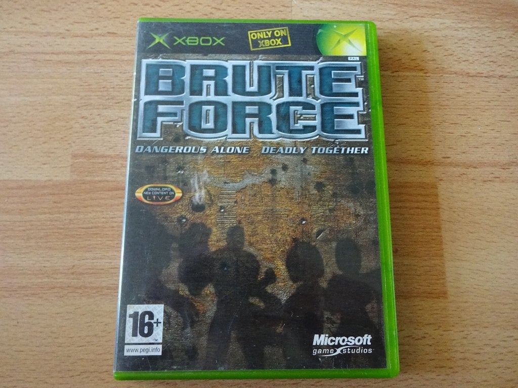 Xbox Brute Force , Xbox Original Game, Avontuur en Actie, Gebruikt, 1 speler, Ophalen of Verzenden