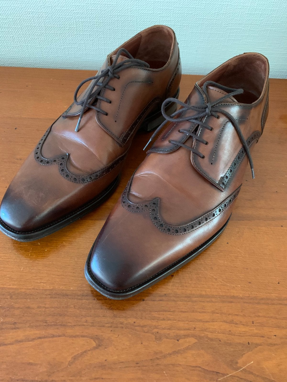 Herenschoenen Merk Greve, Bruin, Ophalen of Verzenden, Zo goed als nieuw, Veterschoenen